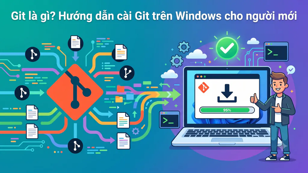 Git là gì? Hướng dẫn cài Git trên Windows cho người mới